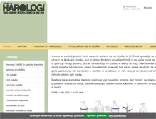 Tablet Screenshot of harologi.si